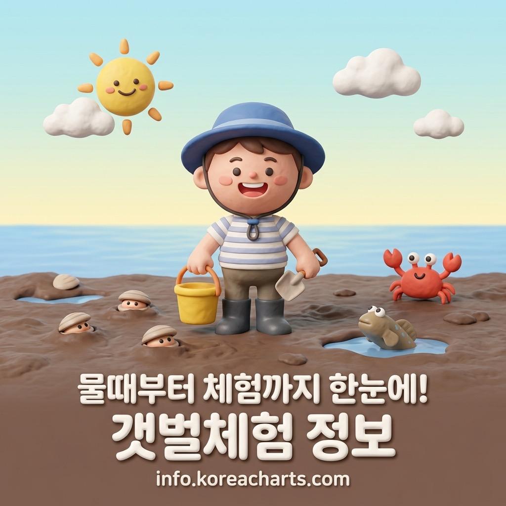 갯벌체험 정보