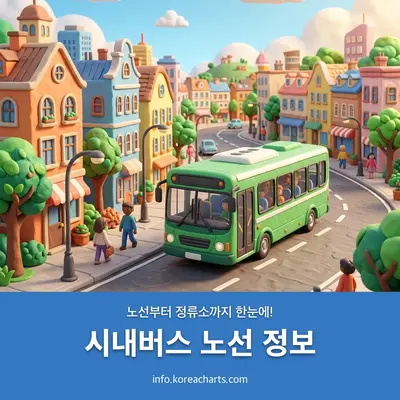 실시간 전국 시내버스 노선 정보